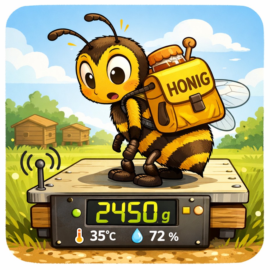 Bienenstockwaage kaufen – präzise & robust