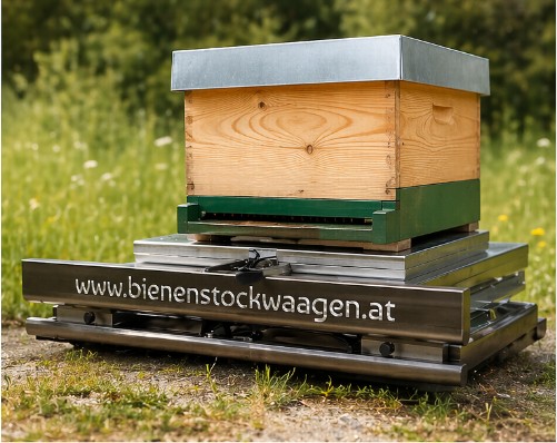 Bienenstockwaage im Einsatz
